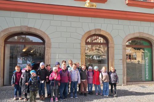 Návštěva knihovny - 1. ročník
